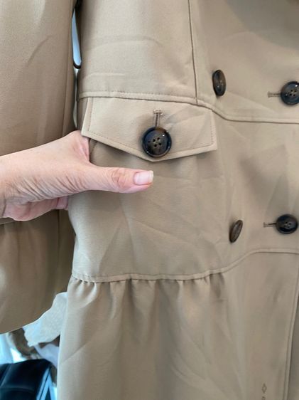 เบอร์เบอรึ่ เดรสสูท กึ่งเทรนด์โค้ท สภาพใหม่เอี่ยม รูปที่ 6