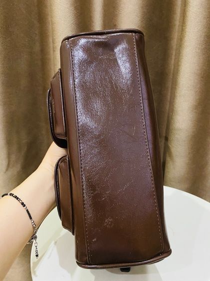 กระเป๋าสะพายแฟชั่นสีน้ำตาล ทรงสวยสไตล์แบรนด์ดัง ดีไซน์คล้าย Stand Oil มากกก 🤎 ใหม่มากไม่มีตำหนิ รูปที่ 7