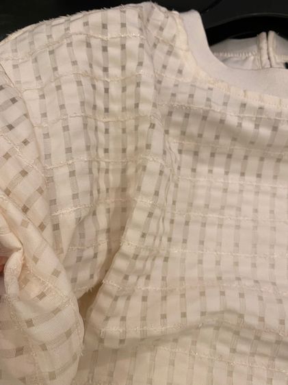 ชาแนล เสื้อตัวยาว กึ่งเดรส  เนื้อผ้าลูกไม้ฝรั่งเศส รูปที่ 10