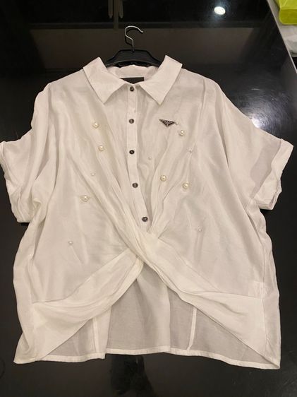 ปราด้าเสื้อเชิ้ตแขนสั้น (ติดจองค่ะ)สภาพใหม่เอี่ยม รูปที่ 6