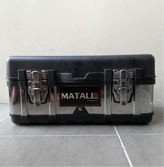 กล่องเครื่องมือสแตนเลส พร้อมอุปกรณ์ สภาพใหม่ รูปที่ 2