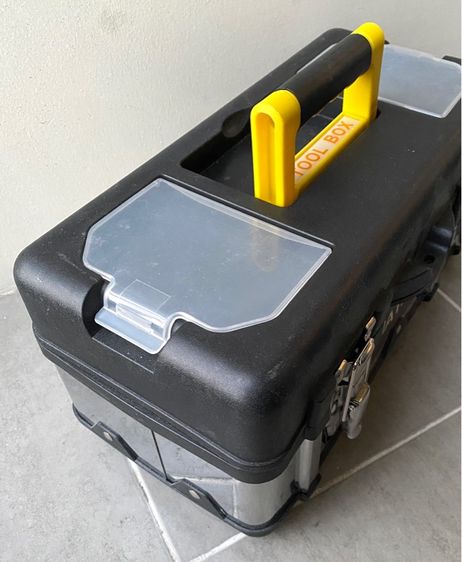 กล่องเครื่องมือสแตนเลส พร้อมอุปกรณ์ สภาพใหม่ รูปที่ 5