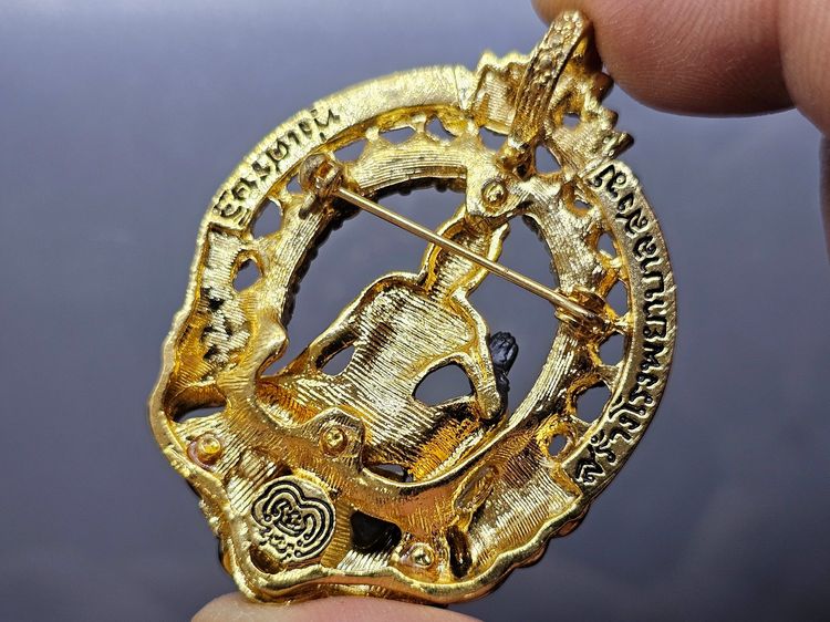 ล็อกเก็ตพระเทวราชโพธิสัตว์ จตุคามรามเทพ รุ่นทุ่งเศรษฐี องค์ดำ เนื้อลงยาฝังเพชร พิธีพุทธาภิเษก 5 วาระ วัดมหาธาตุวรมหาวิหาร นครศรีธรรมราช ปี25 รูปที่ 6