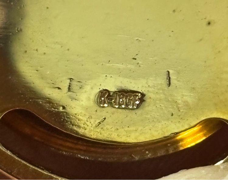 Vintage Scarf Clip โทนอัมพัน รูปที่ 4