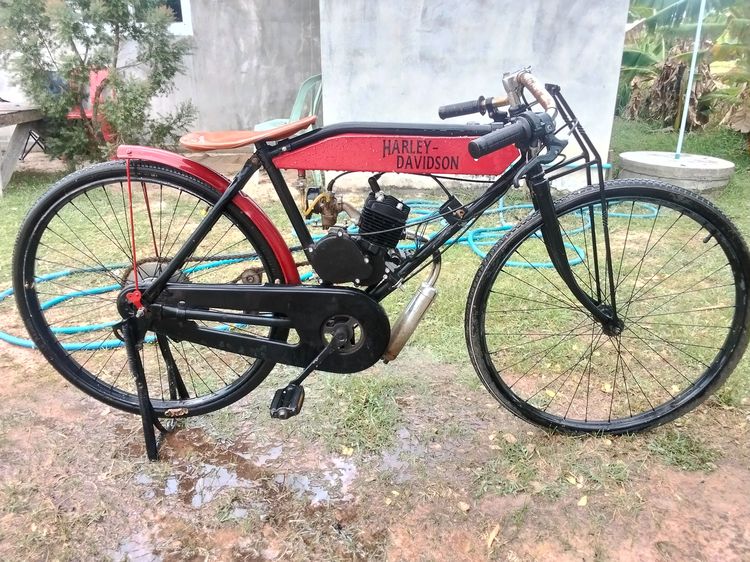 จักรยานติดเครื่อง harley davidson