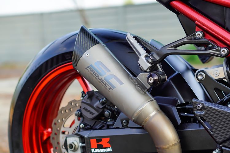KAWASAKI Z900SE ABS ปี 2018 จดทะเบียน 2019 ฟรีดาวน์ ของแต่งแท้พร้อมซิ่ง รูปที่ 6