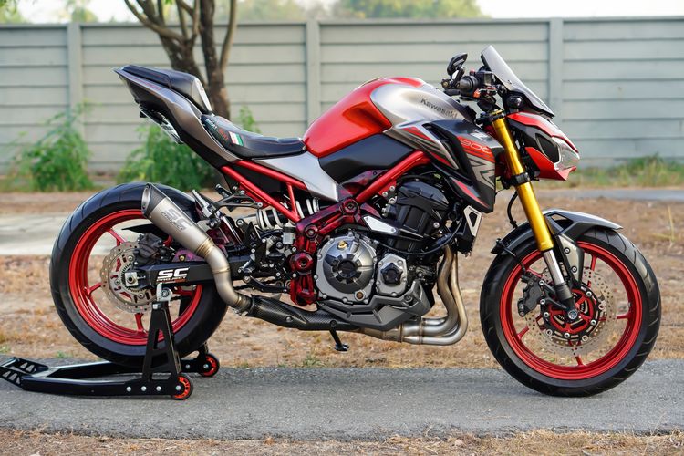 KAWASAKI Z900SE ABS ปี 2019 จดทะเบียน 2020 รถมือเดียว ของแต่งแน่น พร้อมซิ่ง รูปที่ 3