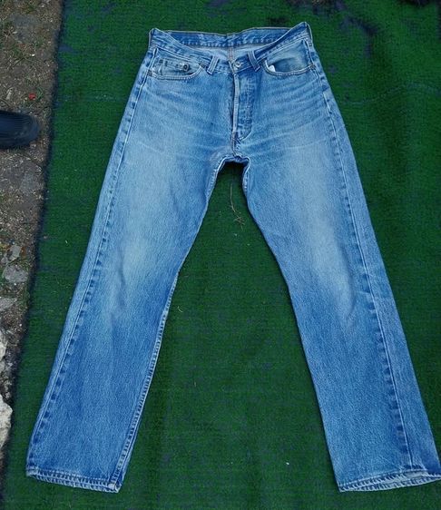 Levi's กางเกง แขนยาว Levi,s501 usaเอว32  ผ้าทราย รุ่นเก่า