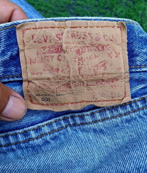 Levi,s501 usaเอว32  ผ้าทราย รุ่นเก่า รูปที่ 3
