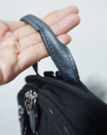 กระเป๋าเป้สะพายหลัง  ถือ  KANANA  PROJECT  BACKPACK  🎀  ใหม่มากค่ะ  ลูกปอมไม่มีติดมานะคะ รูปที่ 6