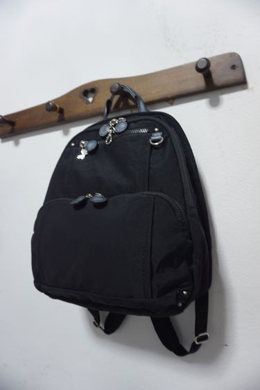 กระเป๋าเป้สะพายหลัง  ถือ  KANANA  PROJECT  BACKPACK  🎀  ใหม่มากค่ะ  ลูกปอมไม่มีติดมานะคะ รูปที่ 5