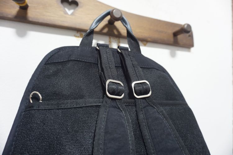 กระเป๋าเป้สะพายหลัง  ถือ  KANANA  PROJECT  BACKPACK  🎀  ใหม่มากค่ะ  ลูกปอมไม่มีติดมานะคะ รูปที่ 8