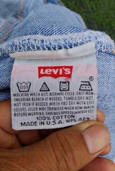 Levi,s 501 usaเอว33   รูปที่ 2