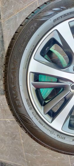 แม็กโตโยต้า ขอบ15 พร้อมยางดันลอป 185 60 15 ปี23 แม็กสวยตามรูปทุกวงไม่คดไม่ดุ้ง  ยางสวยทุกเส้นใส่ yaris vios ได้ทุกรุ่น รูปที่ 8