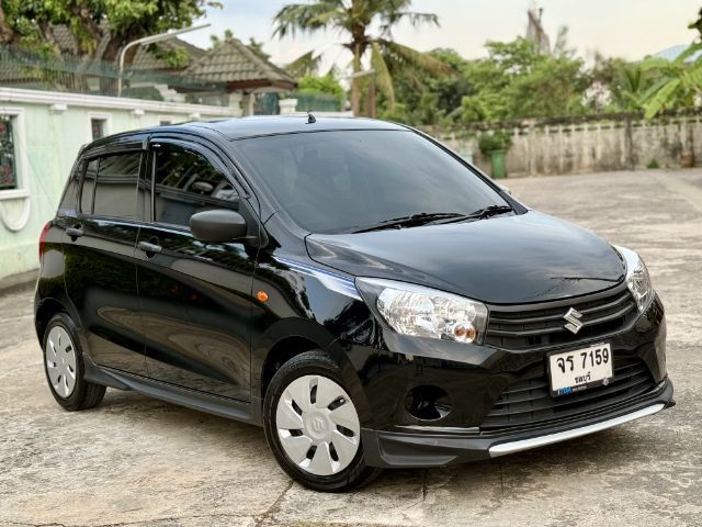 Suzuki Celerio 2023 1.0 GL Sedan เบนซิน ไม่ติดแก๊ส เกียร์อัตโนมัติ ดำ รูปที่ 2