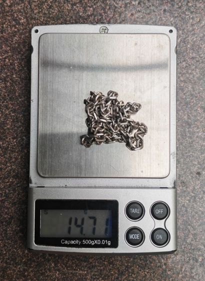 สร้อยคอเงินแท้ ลายคชกริช งานเก่า สวยมาก ราคาดีๆครับ รูปที่ 9