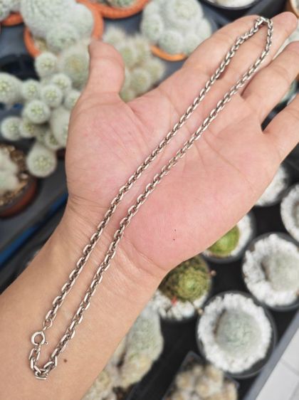 สร้อยคอเงินแท้ ลายคชกริช งานเก่า สวยมาก ราคาดีๆครับ รูปที่ 2