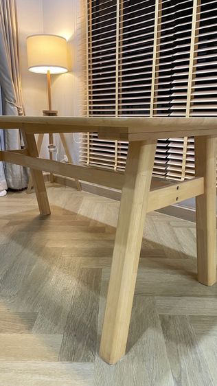 โต๊ะไม้ มินิมอล รูปที่ 6