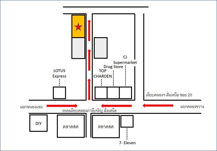 ที่ดินเปล่าพร้อมพัฒนา ย่านทำเลทอง หนองแขม รูปที่ 2