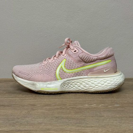 รองเท้าผ้าใบ ชมพู ผ้า UK 9.5 | EU 44 | US 11 รองเท้า Nike ZoomX Invincible Run Flyknit2 แท้ มือสอง