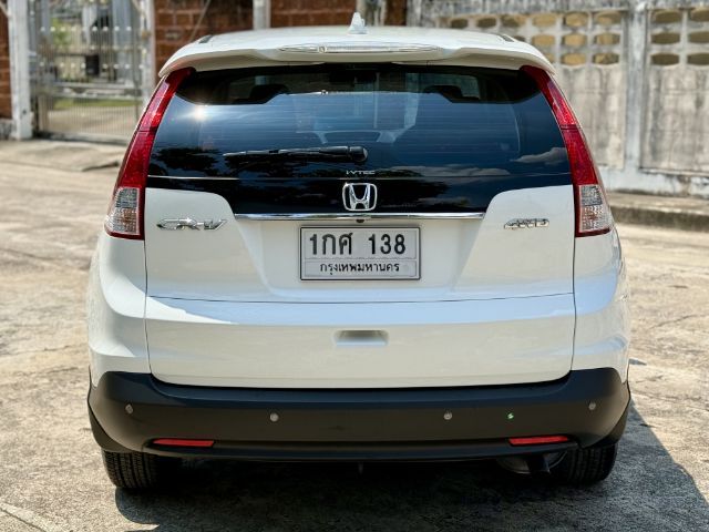 Honda CR-V 2013 2.0 E 4WD Utility-car เบนซิน ไม่ติดแก๊ส เกียร์อัตโนมัติ ขาว รูปที่ 4