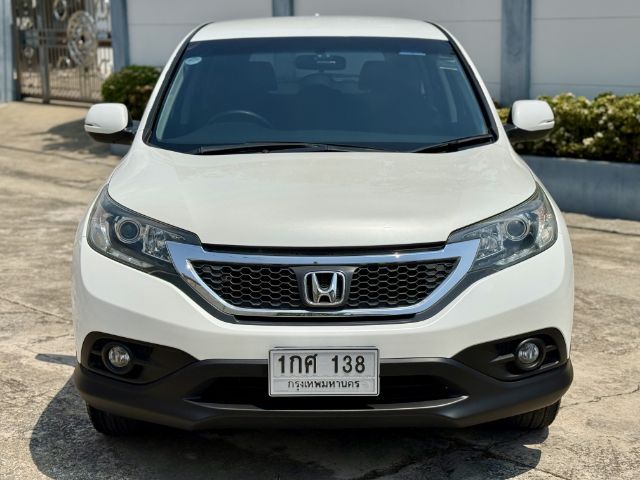 Honda CR-V 2013 2.0 E 4WD Utility-car เบนซิน ไม่ติดแก๊ส เกียร์อัตโนมัติ ขาว รูปที่ 3