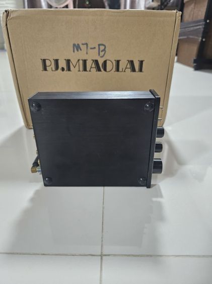 ขายปรีแอมป์หลอด PJ Miaolai M7 สภาพสวย เสียงดี ใช้งานปกติ
พร้อมกล่อง และหลอด 6J1 จำนวน 3 หลอด รูปที่ 10
