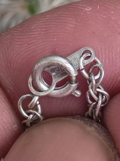 สร้อยคอเงินแท้ งานเก่า ลายสวยมาก แบ่งปันหลักร้อยครับ รูปที่ 5