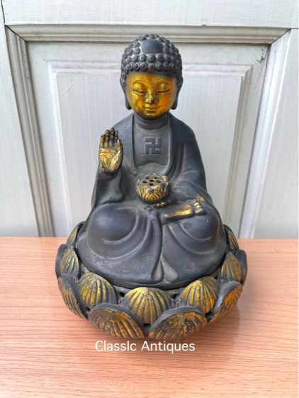 กระถางกำยาน พระยูไรทองเหลืองA53 รูปที่ 2