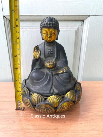 กระถางกำยาน พระยูไรทองเหลืองA53 รูปที่ 12