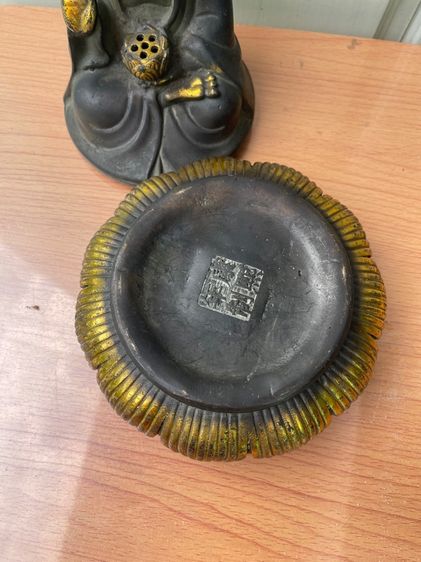 กระถางกำยาน พระยูไรทองเหลืองA53 รูปที่ 9