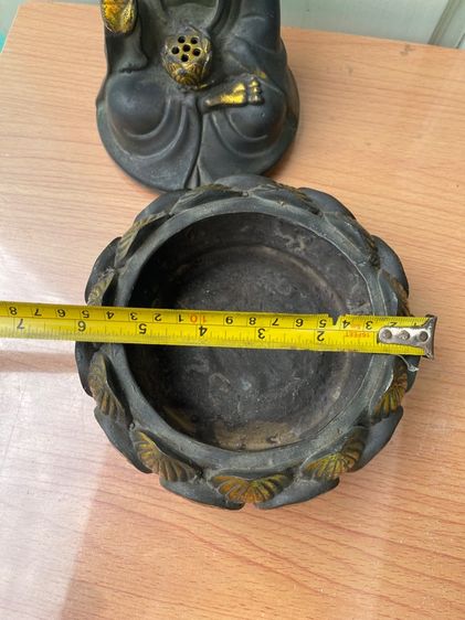 กระถางกำยาน พระยูไรทองเหลืองA53 รูปที่ 11