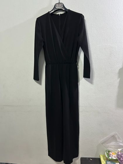 🌈ชุดเดรสกางเกงสีดํา ชุดจั้มกางเกงขายาว🌈 สินค้ามีพร้อมส่ง สินค้ามือ2🥰 รูปที่ 2