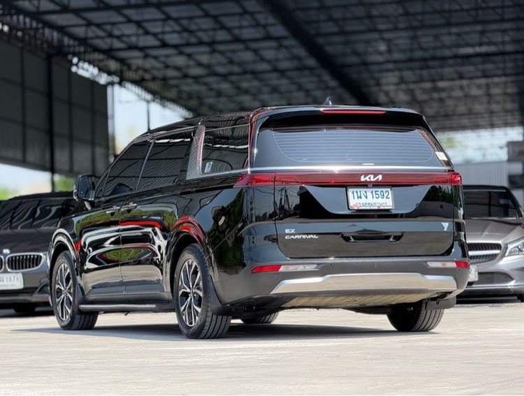 Kia Carnival 2022 2.2 EX Utility-car ดีเซล ไม่ติดแก๊ส เกียร์อัตโนมัติ ดำ รูปที่ 4