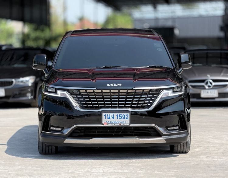 Kia Carnival 2022 2.2 EX Utility-car ดีเซล ไม่ติดแก๊ส เกียร์อัตโนมัติ ดำ รูปที่ 3