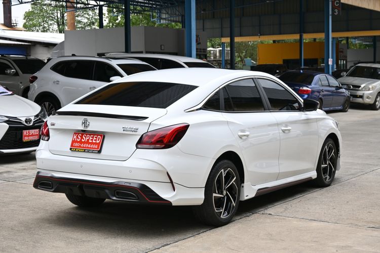 MG MG5 2022 1.5 X Sedan เบนซิน ไม่ติดแก๊ส เกียร์อัตโนมัติ ขาว รูปที่ 3