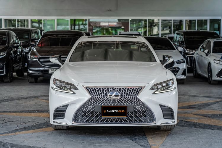 Lexus LS500 2019 รุ่นย่อยอื่นๆ Sedan เบนซิน เกียร์อัตโนมัติ ขาว รูปที่ 3
