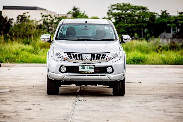 Mitsubishi Triton 2016 2.4 GLS Limited Plus Pickup ดีเซล เกียร์ธรรมดา เทา รูปที่ 2