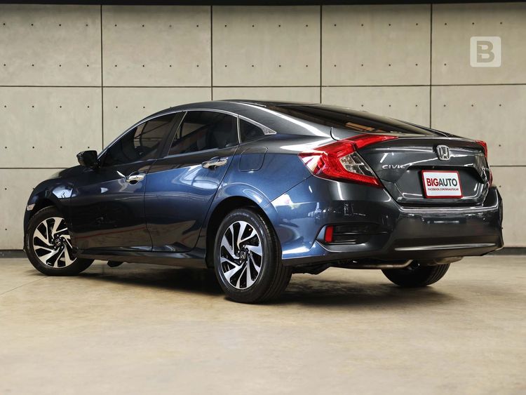 Honda Civic 2017 1.8 EL i-VTEC Sedan เบนซิน ไม่ติดแก๊ส เกียร์อัตโนมัติ น้ำเงิน รูปที่ 3