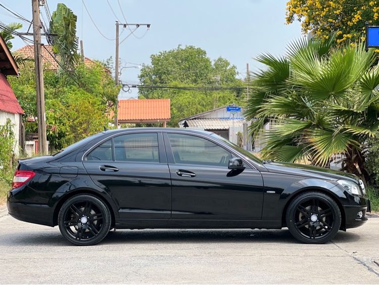 Mercedes-Benz C-Class 2010 C200 CGI Sedan เบนซิน ไม่ติดแก๊ส เกียร์อัตโนมัติ ดำ รูปที่ 2