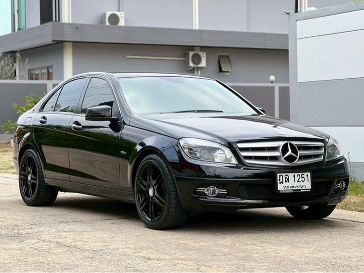 รถ Mercedes-Benz C-Class C200 CGI สี ดำ