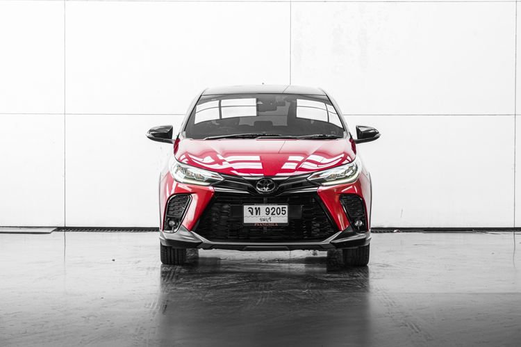 Toyota Yaris 2021 1.2 Sport Premium X Sedan เบนซิน ไม่ติดแก๊ส เกียร์อัตโนมัติ แดง รูปที่ 3