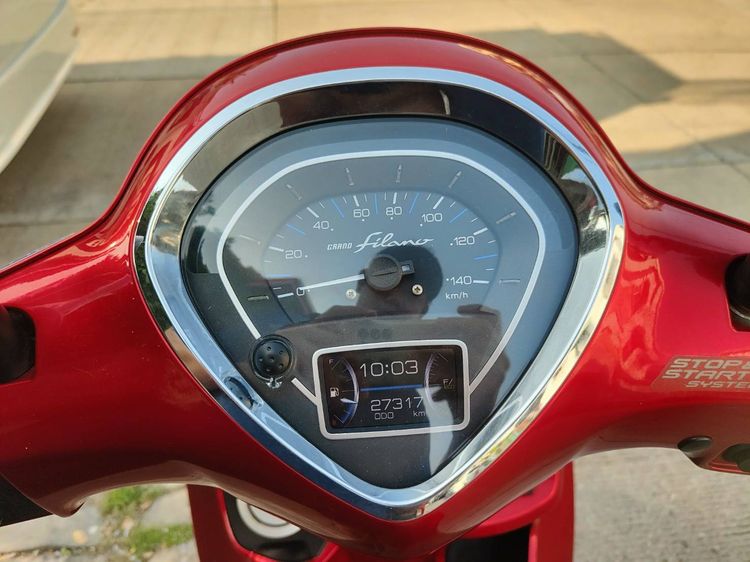 🛵ยังไงก็ขาย Grand filano ปี 62 เครื่องดี สีสวย สตาร์ทมือ ระบบHybrid เล่มชุดโอนครบ+เปลี่ยนถ่ายน้ำมันเครื่องฟรี ส่งฟร30กิโล รูปที่ 8