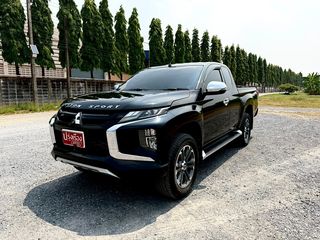 ผ่อน 6xxx-7xxx กระบะแคปเปิดได้ Mitsubishi Triton 2.4 Mega Cab GT Plus เกียร์ธรรมดา ปี2020 มิตซูบิชิไทรทันมือสองไมล์น้อย