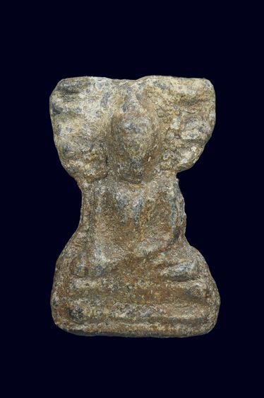 พระมเหศวรพิมพ์ใหญ่เนื้อชินเขียว