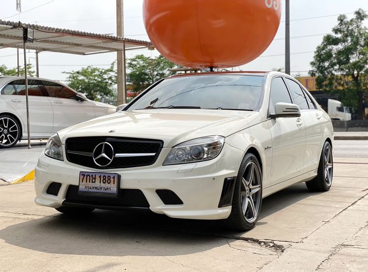 Mercedes-Benz C-Class 2010 C200 CGI Sedan เบนซิน ไม่ติดแก๊ส เกียร์อัตโนมัติ ขาว รูปที่ 4