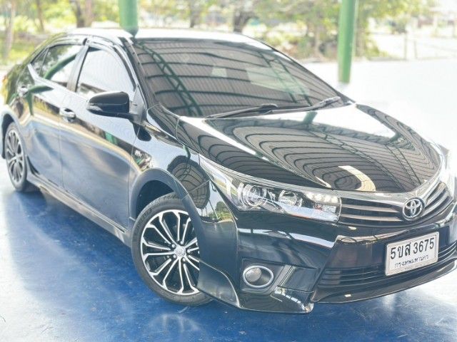 รถ Toyota Altis 1.8 Esport สี ดำ