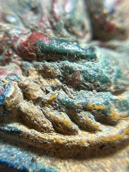 พระสมเด็จพิมพ์ใหญ่ เนื้อเบญจรงค์ หลังพระปิดตา รูปที่ 11