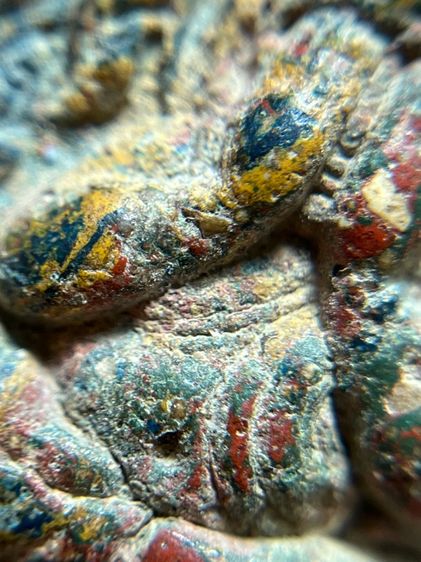 พระสมเด็จพิมพ์ใหญ่ เนื้อเบญจรงค์ หลังพระปิดตา รูปที่ 10