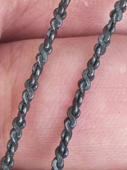 สร้อยคอเงินแท้ งานเก่า ลายนี้หายากสุดๆ ราคาแบ่งปันครับ รูปที่ 4